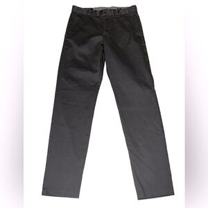 Nordstrom Men's Shop Slim Fit Grey Cotton Pants Chino  29” x 32”